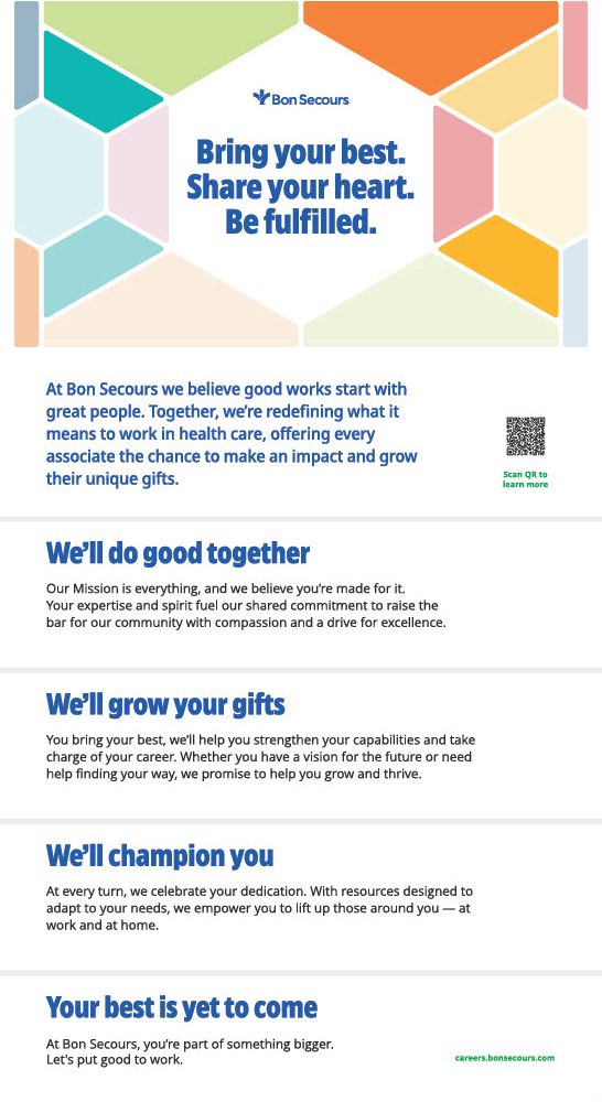 BON Associate Brand Retractable Banner – Floor