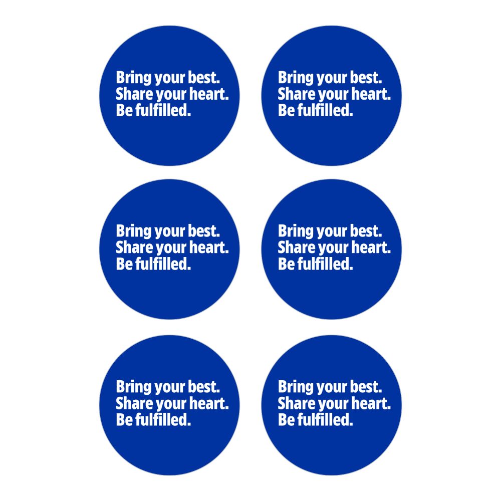 Associate Brand 3” Stickers