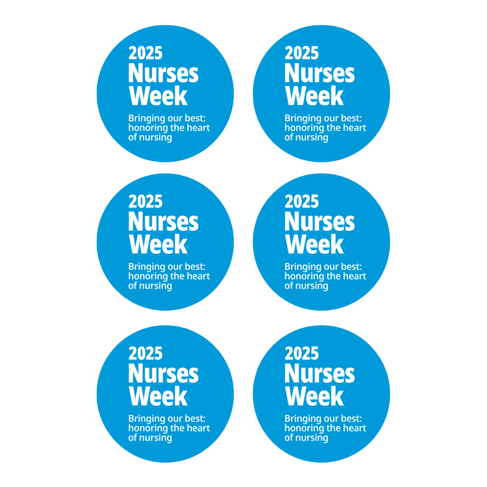 Nurses Week Stickers – 6/sheet